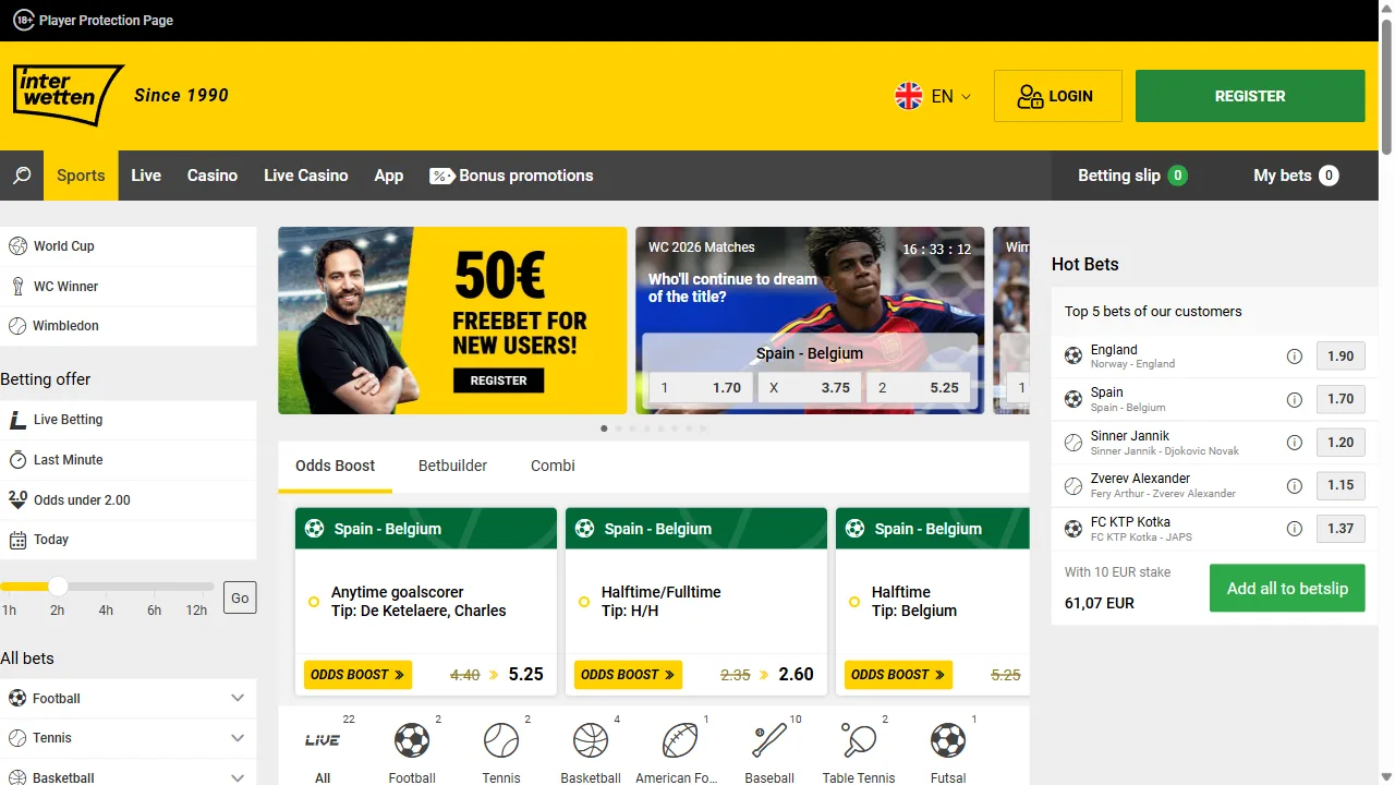Interwetten — casa de apuestas